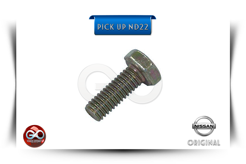 Nissan orijinal metal cıvata, altı köşeli başlıklı