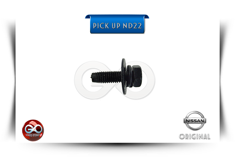 11035-AD220<br> KÜLBÜTÖR KAPAK MONTAJ CİVATASI<br> PICK UP>>ND22>>YD25DDTI>>2500 cc>>TURBO DİZEL