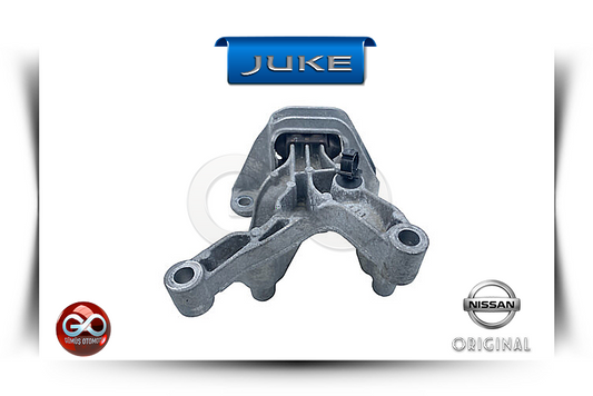 Gri metal motor takozu braketi, iki sabitleme kulağı ve orta bağlantı parçası olan parça