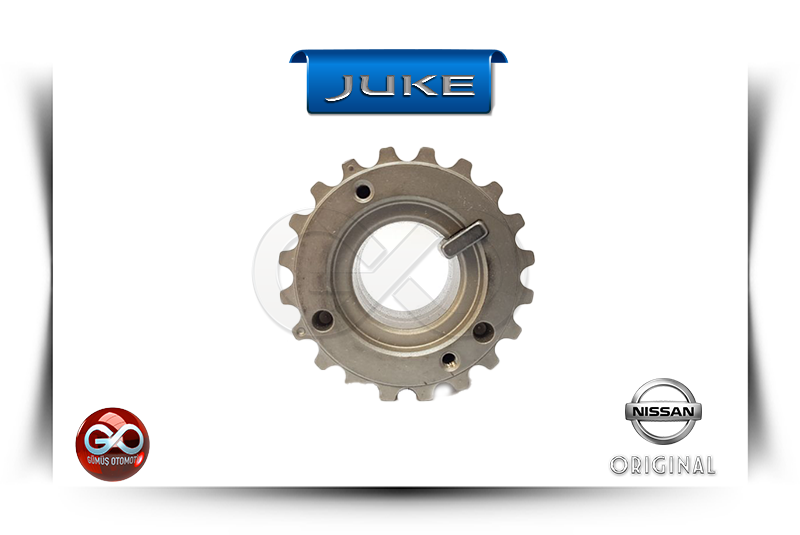 13077-00QAK<br>TRİGER KAYIŞI ALT DİŞLİSİ<br>JUKE>>F15E>>K9K>>1500 cc>>TURBO DİZEL