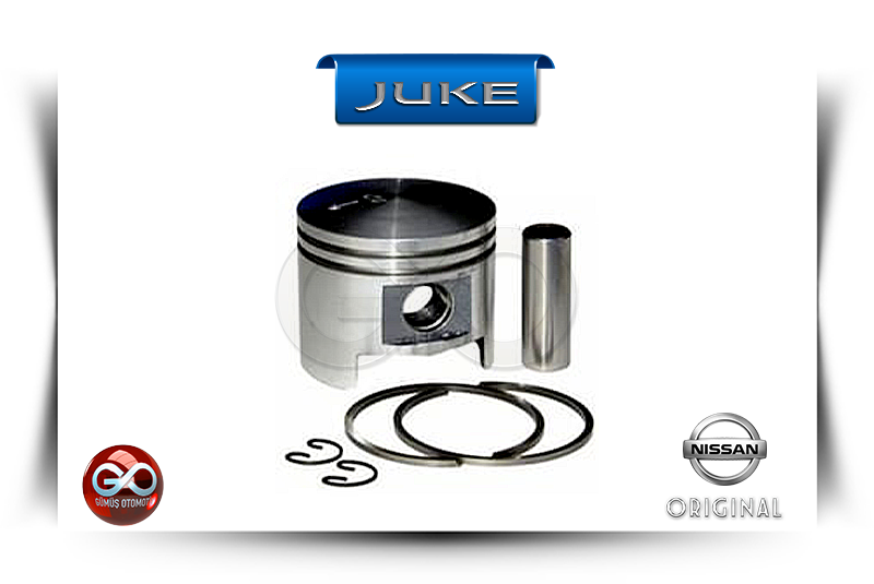 12000-00Q0Y<br>PİSTON+SEGMAN>>0,50 mm<br>JUKE>>F15E>>K9K>>1500 cc>>TURBO DİZEL