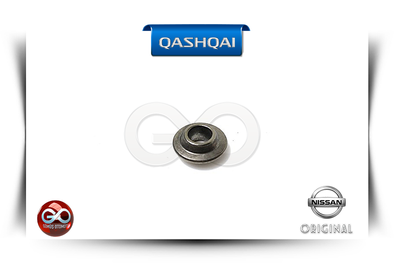Ortasında delik olan metal burç/disk parça (orijinal)