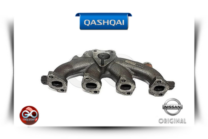 Dört çıkışlı metal egzoz manifoldu; NISSAN Orijinal işaretli