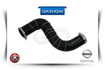 Siyah kavisli hortum ve bağlantı kelepçeleri, Nissan Orijinal