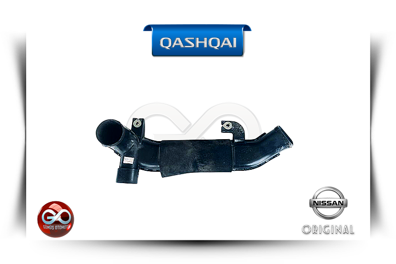 QASHQAI siyah hortum/boru bağlantı parçası, NISSAN orijinal damgalı