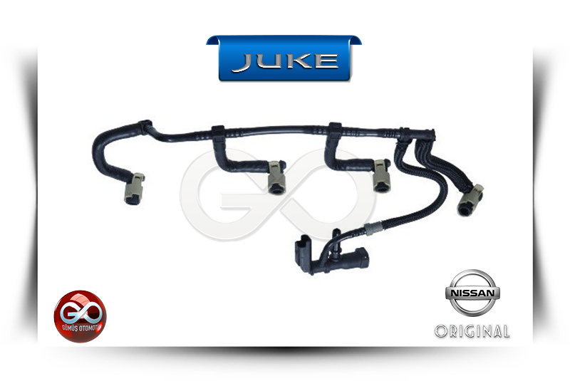 16671-00QAU<br>MAZOT GERİ DÖNÜŞÜM BORUSU<br>JUKE = F15E = K9K = 1500 cc = DİZEL