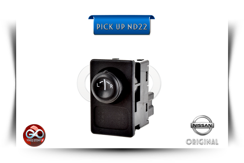 25570-BM400<br>DIŞ DİKİZ AYNA KONTROL DÜĞMESİ<br>PICK UP = ND22 = YD25DDTI = 2500 cc = DİZEL