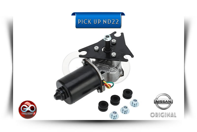28815-57G00<br>ÖN CAM SİLECEK MOTORU<br>PICK UP = ND22 = YD25DDTI = 2500 cc = DİZEL