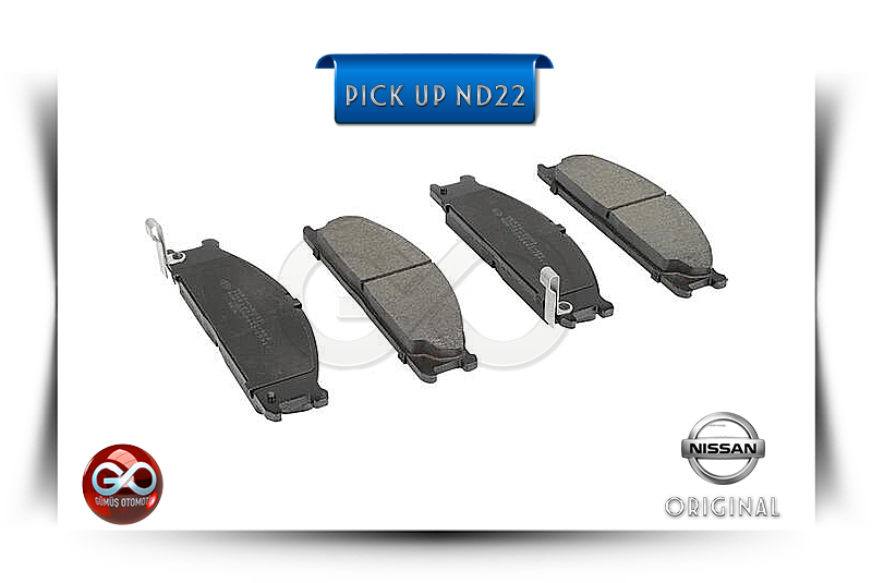 41060 57G90<br>ÖN FREN BALATASI >>TAKIM<br> PICK UP>>ND22>>YD25DDTI>>2500TD cc>>DİZEL