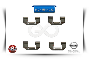 41080-09G28<br>ÖN FREN BALATA SAÇLARI>>4X2>>TAKIM<br>PICK UP>>ND22>>YD25DDTI>>2500 cc>>TURBO DİZEL