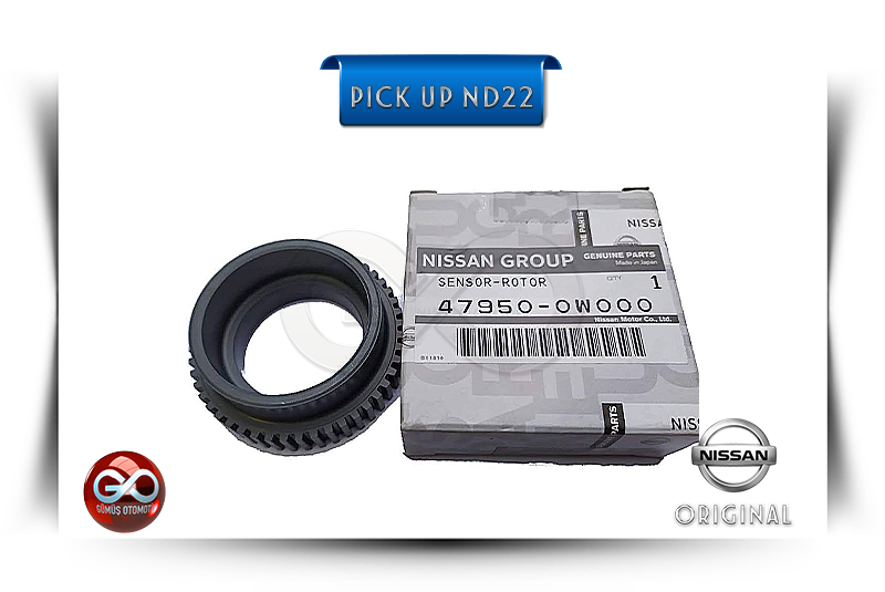 47950-0W000<br>ARKA ABS SENSÖR ROTOR<br>PICK UP = ND22 = YD25DDTI = 2500 cc = DİZEL