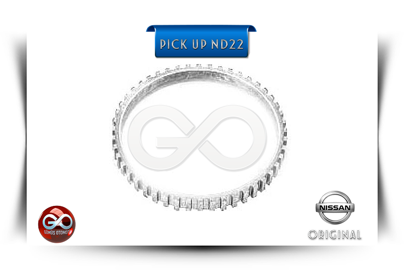 47970-0W000<br>ÖN ABS SENSÖR ROTOR<br>PICK UP>>ND22 >>YD25DDTI >>2500 cc >>DİZEL