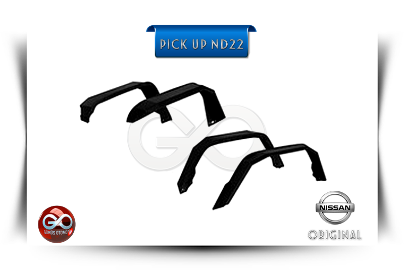 Siyah silecek kolu bağlantı seti, NISSAN ORJINAL etiketli