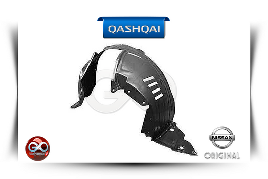Nissan Qashqai siyah plastik davlumbaz; orijinal yedek parça
