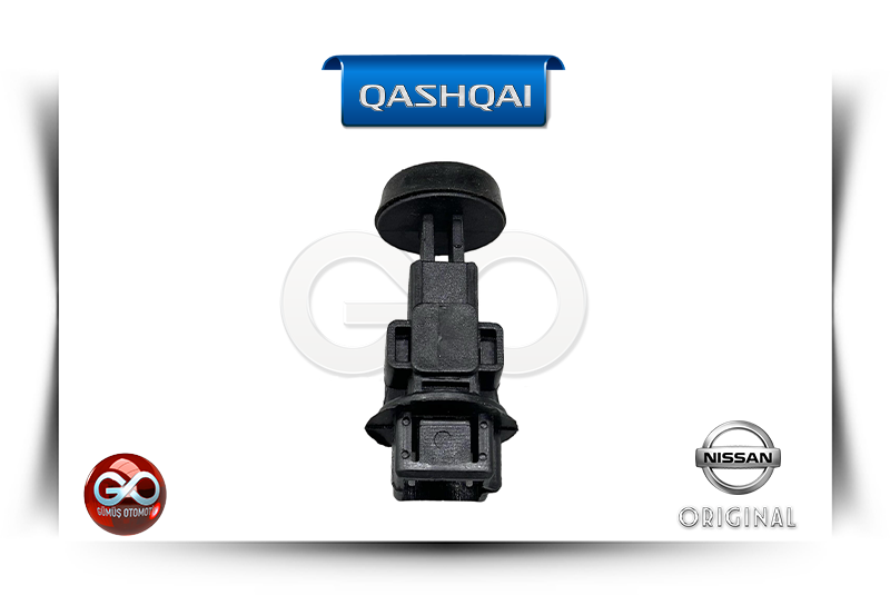 65822-BR00A yedek parça: Qashqai siyah plastik elektrik soketi bağlantı parçası