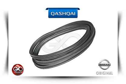 Siyah uzun kauçuk fitil/şerit; Nissan Orijinal ve Qashqai logolu