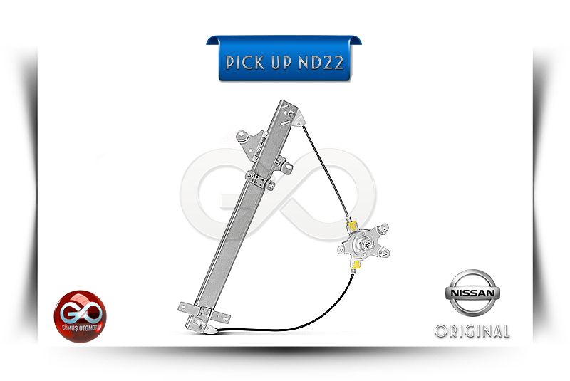 82720-VK90B<br>ARKA KAPI CAM KRİKOSU>>SAĞ<br>PICK UP = ND22 = YD25DDTI = 2500 cc = DİZEL