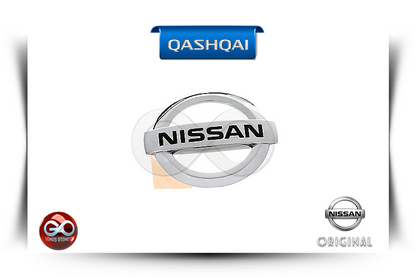 Bagaj kapak arması, Nissan logolu krom rozet; ORİJİNAL yazılı küçük parça
