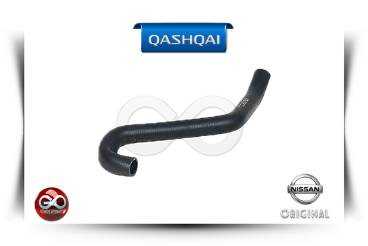 Siyah kıvrımlı otomobil hortumu, Nissan logosu