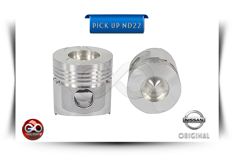 A2020-VK50A<br>PİSTON >>0.50 >>TAKIM<br>PICK UP >>ND22 >>YD25DDTI >>2500 cc  DİZEL