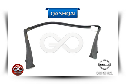 Nissan Qashqai için koyu gri metal bağlantı parçası, iki uçlu braketli