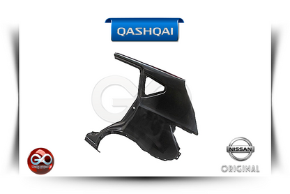 Siyah plastik otomobil gövde parçası, kaplamalı formda