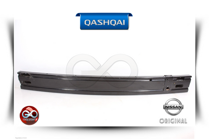 QASHQAI J11E arka tampon demiri, siyah metal parça, Nissan Original etiketli