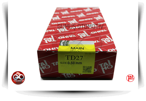 12210-54T10<br>ANA YATAK = 0,50 mm<br>PICK UP = D22 = TD27 = 2700 cc = DİZEL - Gümüş Otomotiv