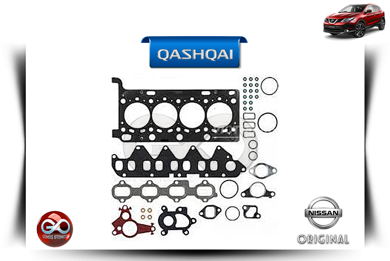 10101-00Q1C<br> FULL SET TAKIM CONTA<br> QASHQAI-J11E-R9M-1600 cc DİZEL - Gümüş Otomotiv