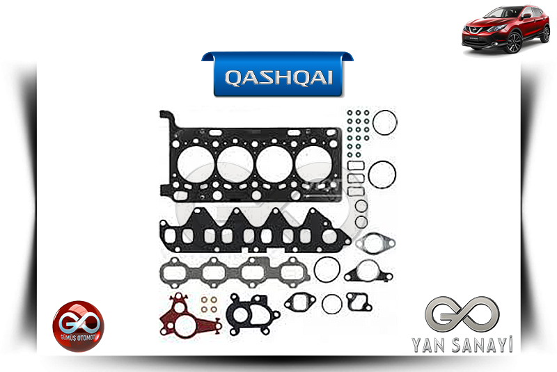 10101-00Q1C<br> FULL SET TAKIM CONTA<br> QASHQAI-J11E-R9M-1600 cc DİZEL - Gümüş Otomotiv