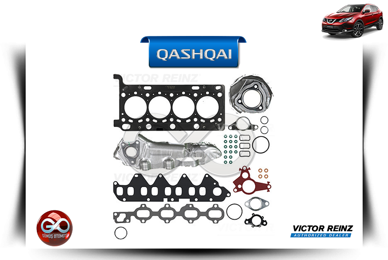 10101-00Q1C<br> FULL SET TAKIM CONTA<br> QASHQAI-J11E-R9M-1600 cc DİZEL - Gümüş Otomotiv
