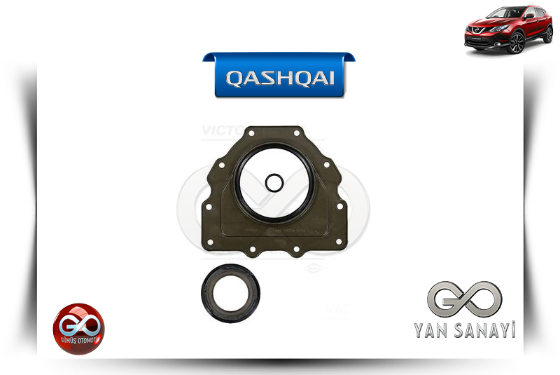 10101-00Q1D<br> ÜST TAKIM CONTA<br> QASHQAI-J11E-R9M-1600 cc DİZEL - Gümüş Otomotiv