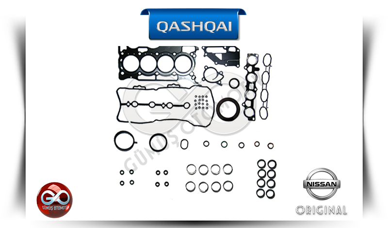 10101-EE026<br>FULL SET TAKIM CONTA<br>QASHQAI >>J10E >>HR16DE >>1600 cc BENZİNLİ - Gümüş Otomotiv