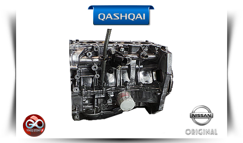 10103-JD00F<br>YARIM MOTOR<br>QASHQAI >>J10E >>HR16DE >>1600 cc  BENZİNLİ - Gümüş Otomotiv