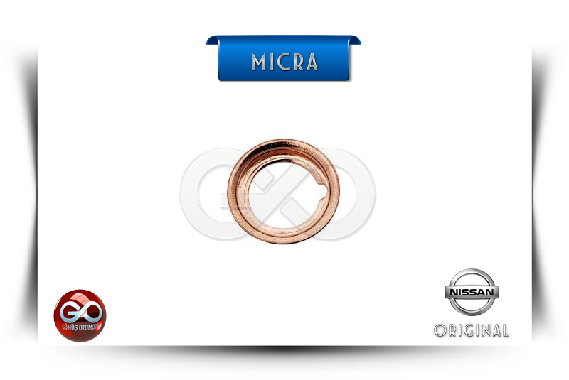 11026-01M02<br>YAĞ KARTER TAPA CONTASI<br>MICRA-K11E-CG13DE-1300 cc BENZİNLİ - Gümüş Otomotiv