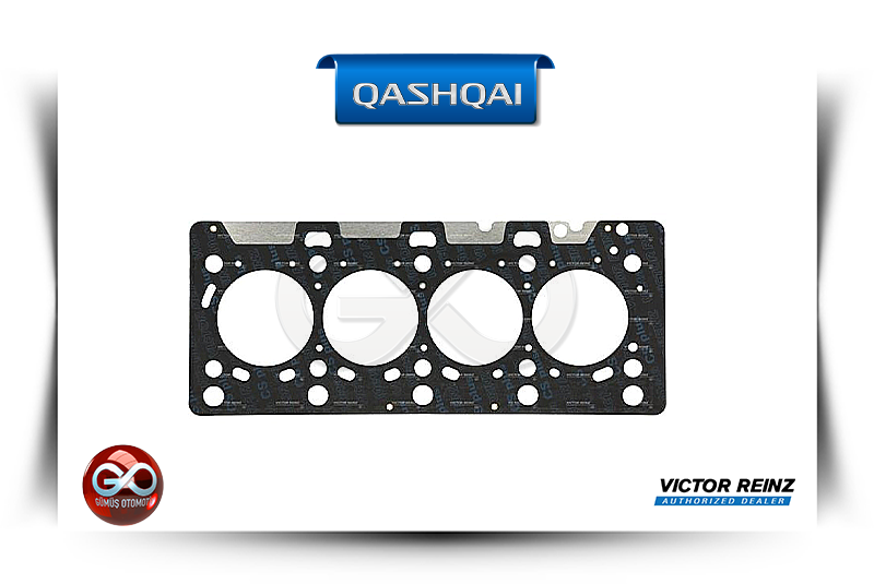 11044-00QAU<br>SİLİNDİR KAPAK CONTASI<br>QASHQAI -J10E -K9K-1500 cc DİZEL - Gümüş Otomotiv