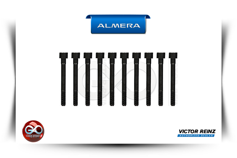 11056-4M500<br>SİLİNDİR KAPAK SAPLAMASI<br>ALMERA | N16E | QG15DE | 1500 cc  BENZİNLİ - Gümüş Otomotiv