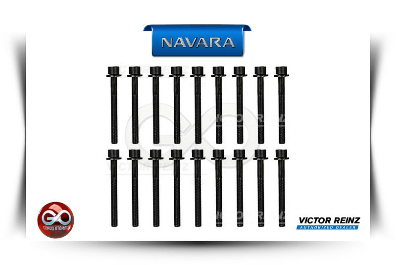 11056-5M300 <br>SİLİNDİR KAPAK SAPLAMASI <br>NAVARA | D40 | YD25DDTI | 2500 cc  DİZEL - Gümüş Otomotiv