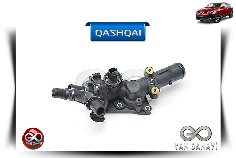 11060-00Q01<br> TERMOSTAT YUVASI<br> QASHQAI-J11E-K9K-1500 cc DİZEL - Gümüş Otomotiv