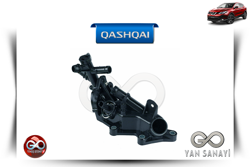 11060-00Q04<br>TERMOSTAT SU ÇIKIŞ BORUSU<br>QASHQAI - J11E - HRA2DDT - 1200 cc BENZİNLİ - Gümüş Otomotiv
