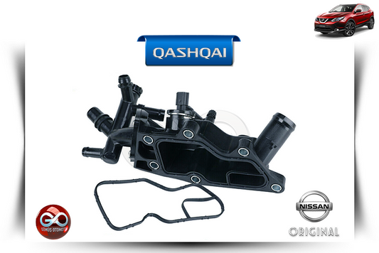 11060-00Q04<br>TERMOSTAT SU ÇIKIŞ BORUSU<br>QASHQAI - J11E - HRA2DDT - 1200 cc BENZİNLİ - Gümüş Otomotiv