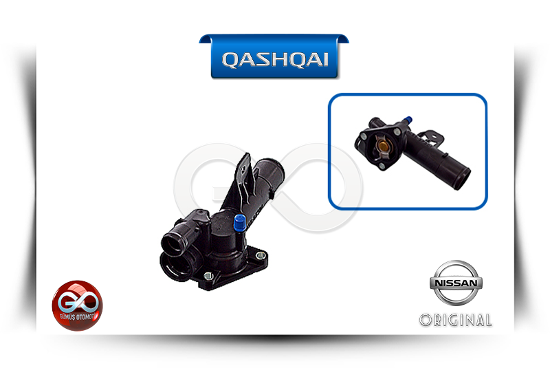 11060-00Q0N<br>TERMOSTAT YUVASI<br>QASHQAI-J10E-K9K-1500cc DİZEL - Gümüş Otomotiv