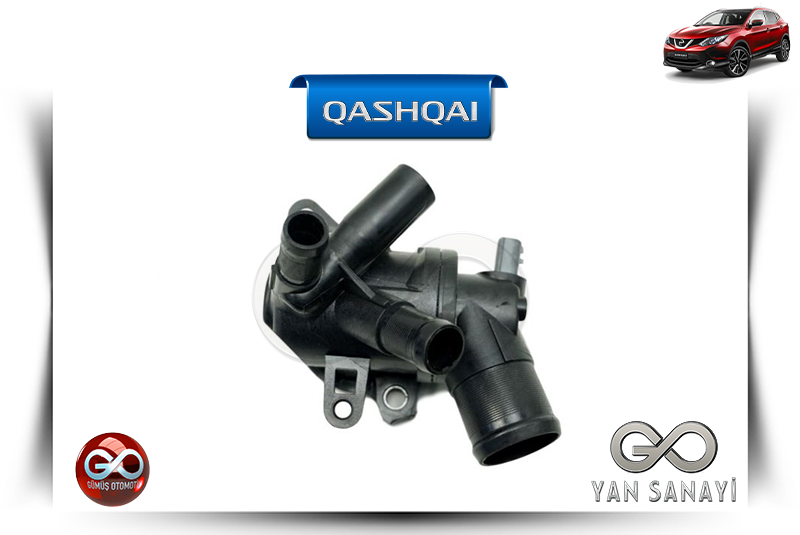 11061-00Q1N<br> TERMOSTAT YATAĞI<br> QASHQAI - J11E - HRA2DDT - 1200 cc BENZİNLİ - Gümüş Otomotiv