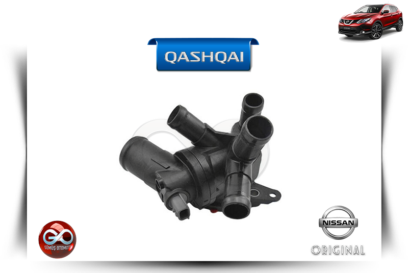 11061-00Q1N<br> TERMOSTAT YATAĞI<br> QASHQAI - J11E - HRA2DDT - 1200 cc BENZİNLİ - Gümüş Otomotiv