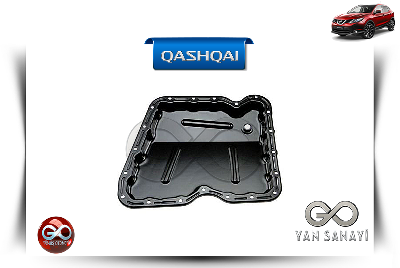 11110-00Q3D<br> MOTOR YAĞ KARTER KAPAĞI<br> QASHQAI-J11E-R9M-1600 cc DİZEL - Gümüş Otomotiv