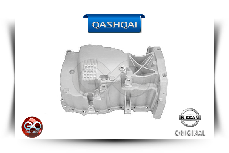 11110-00QAS<br> MOTOR YAĞ KARTERİ<br> QASHQAI-J11E-K9K-1500 cc DİZEL - Gümüş Otomotiv