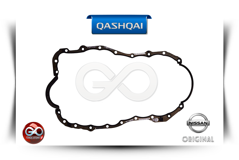 11121-00QAG<br>MOTOR YAĞ KARTER CONTASI<br>QASHQAI - J10E - K9K - 1500 cc DİZEL - Gümüş Otomotiv