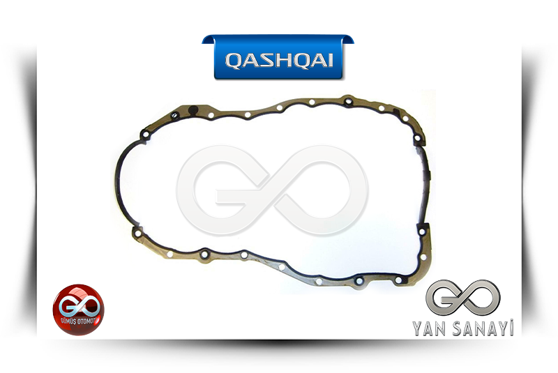 11121-00QAG<br>MOTOR YAĞ KARTER CONTASI<br>QASHQAI - J10E - K9K - 1500 cc DİZEL - Gümüş Otomotiv