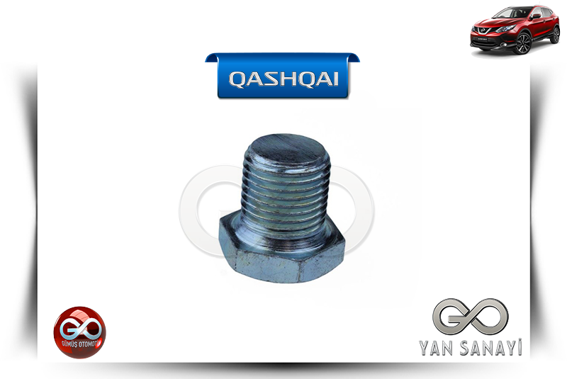 11128-00Q0A<br> MOTOR YAĞ KARTER TAPASI<br> QASHQAI-J11E-K9K-1500 cc DİZEL - Gümüş Otomotiv