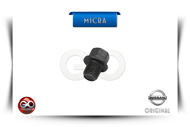 11128-01M00<br>YAĞ KARTER TAPASI<br>MICRA-K11E-CG13DE-1300 cc BENZİNLİ - Gümüş Otomotiv